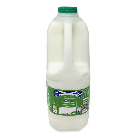 McCallums Scottish Semi Skimmed Milk 3 Litres